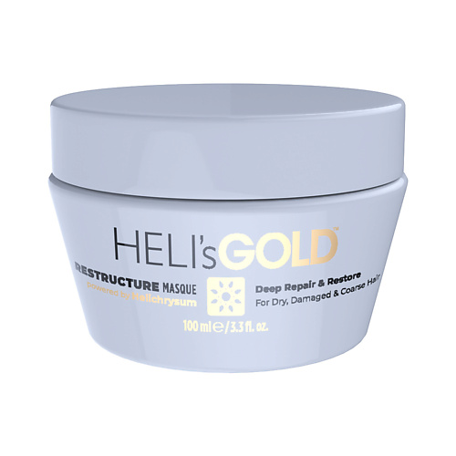 Маска для волос HELI'SGOLD Маска Restructure для питания и увлажнения волос