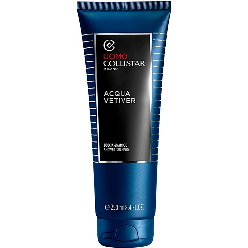 Парфюмированный гель для душа COLLISTAR Гель для душа-шампунь Acqua Vetiver