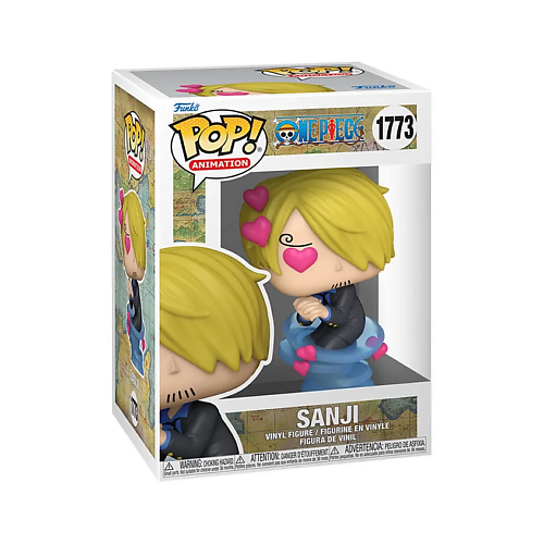 Мягкая игрушка FUNKO Коллекционная фигурка Funko POP! One Piece Sanji #1773