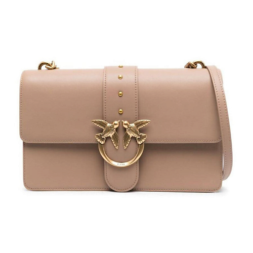 Сумка PINKO Сумка Calfskin Crossbody Bag, Shoulder Bag Women's Brown