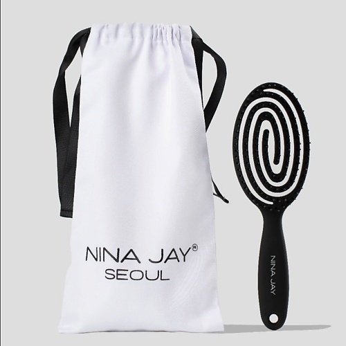 Расческа для волос NINA JAY Расческа для средней длины волос в подарочном мешочке