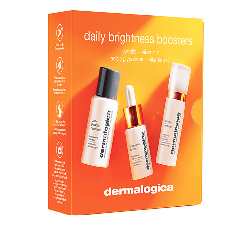 Набор средств для лица DERMALOGICA Набор для сияния кожи Daily Brightness Boosters