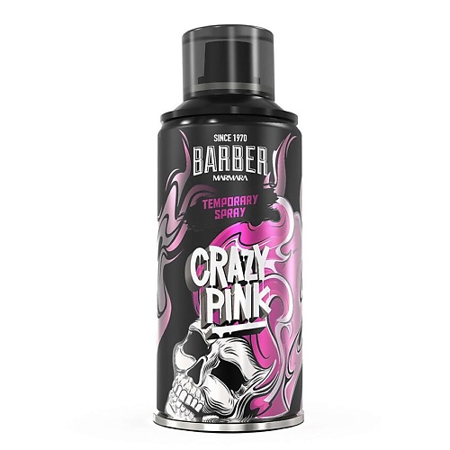 Лак для укладки волос MARMARA BARBER Лак для волос цветной CRAZY PINK