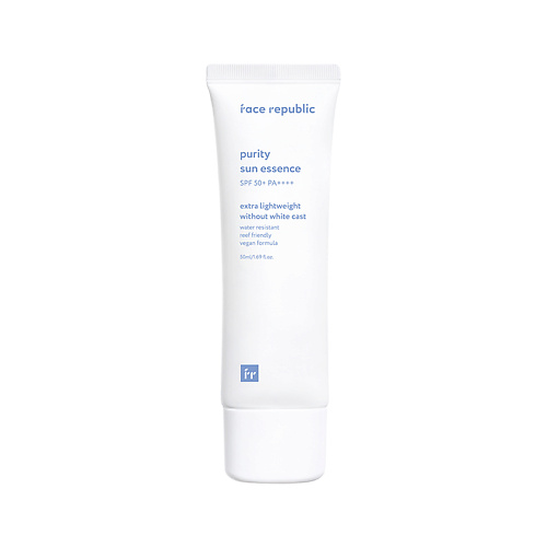 FACE REPUBLIC Эссенция для лица солнцезащитная успокаивающая SPF50+ PA++++ Purity sun essence 50