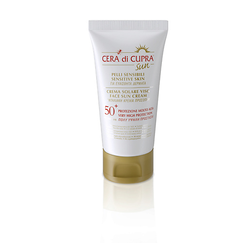 Солнцезащитный крем для лица CERA DI CUPRA Крем для лица солнцезащитный SPF 50+ Face Sun Cream