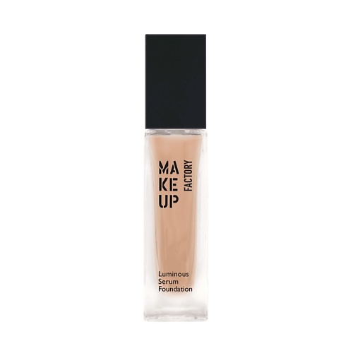 Тональное средство MAKE UP FACTORY Тональный крем для лица с эффектом сияния Luminous Serum Foundation