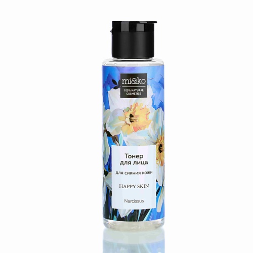 Тонер для лица MI&KO Тонер для сияния кожи Happy skin Narcissus