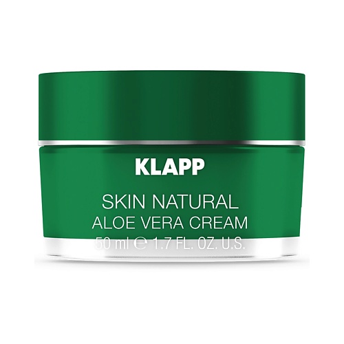 Крем для лица KLAPP COSMETICS Крем Алое Вера SKIN NATURAL Aloe Vera Cream