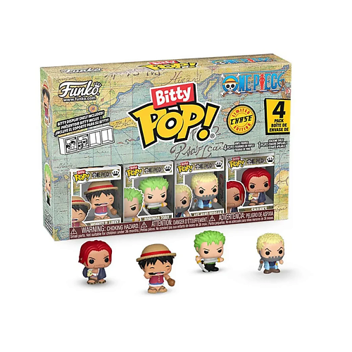 Мягкая игрушка FUNKO Funko POP! Bitty Коллекционная мини-фигурка Monkey D. Luffy