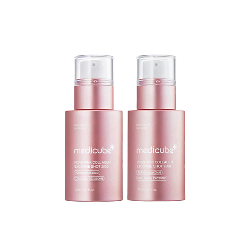 Набор средств для лица MEDICUBE Набор антивозрастных сывороток PDRN Pink Collagen Exosome Duo