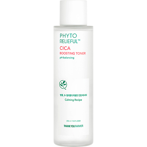 Тонер для лица THANK YOU FARMER Тонер для лица с центеллой азиатской Phyto Relieful Cica Booster Toner