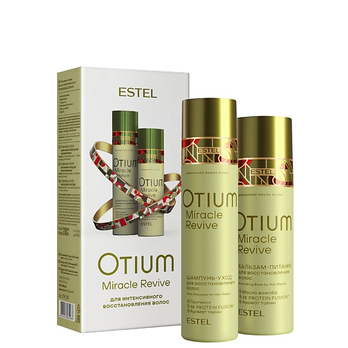 Набор для ухода за волосами ESTEL PROFESSIONAL Набор для восстановления волос OTIUM MIRACLE REVIVE