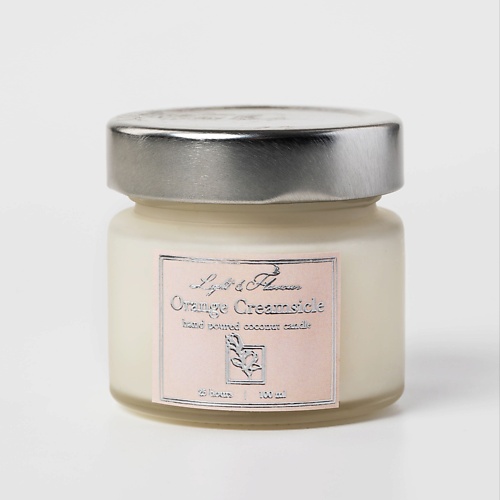 Свеча ароматическая LIGHT&FLAVOUR Ароматическая свеча Апельсиновое мороженое