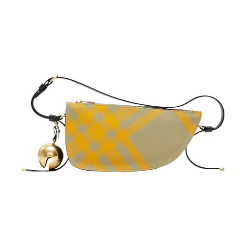 Сумка BURBERRY Сумка Sling Shield Check pattern