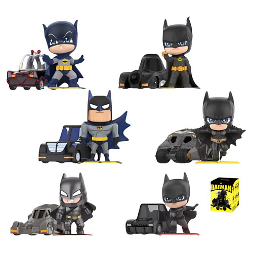 Мягкая игрушка POP MART Фигурка DC Batman 85th Anniversary Collection Blind Box Products