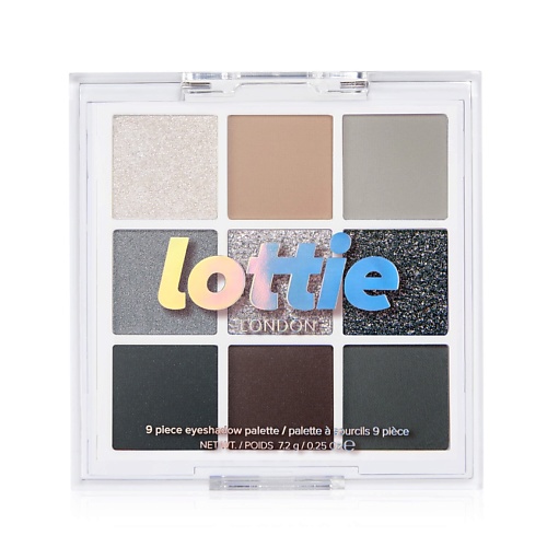 Палетка LOTTIE LONDON Палетка теней для век Soft Grunge