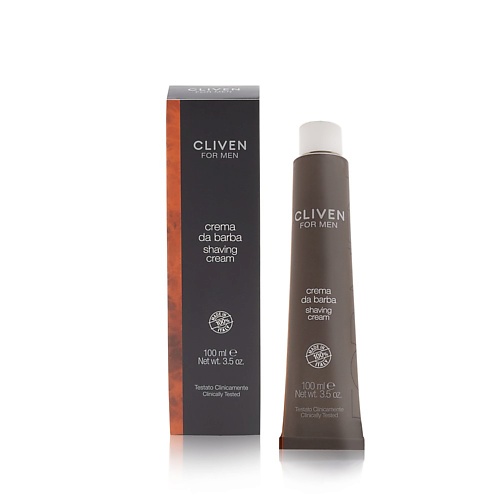 Крем для бритья CLIVEN Крем для бритья For Men увлажняющий с маслом кокоса