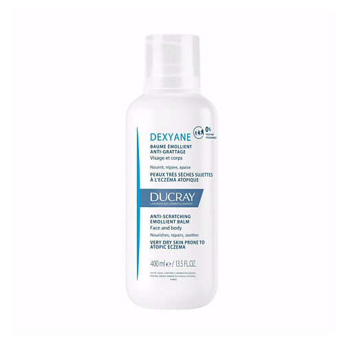 Бальзам для тела DUCRAY Успокаивающий бальзам для лица и тела Dexyane Anti-Scratching Emollient Balm