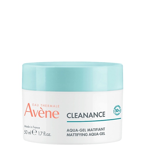 Гель для лица AVENE Аква-гель матирующий Cleanance Mattifying Aqua-Gel