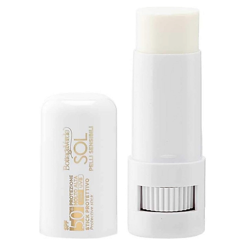 Стик для лица BOTTEGA VERDE Солнцезащитный стик для чувствительной кожи Sol Sensitive Protective Stick SPF50+