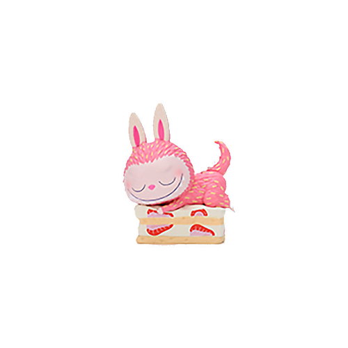 Мягкая игрушка POP MART Игрушка-сюрприз LABUBU Dessert Collection Strawberry Shortcake Cake