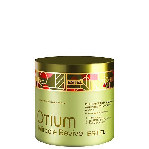 Маска для волос ESTEL PROFESSIONAL ESTEL Интенсивная маска для восстановления волос OTIUM MIRACLE REVIVE