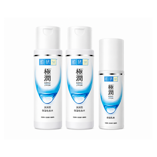 Набор средств для лица HADA LABO Набор для ежедневного ухода Gokujyun