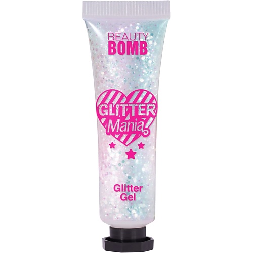 Глиттер BEAUTY BOMB Глиттер гель для лица Glitter gel «Glitter Mania»
