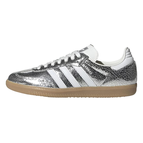Кроссовки ADIDAS ORIGINAL Кроссовки женские Adidas Samba Wmns Og 'Cracked Metallic Pack - Silver'