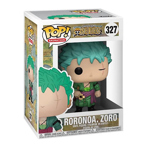 Мягкая игрушка FUNKO Коллекционная фигурка Funko POP! One Piece Roronoa Zoro #327