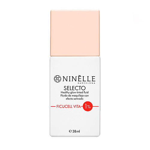 Тональное средство NINELLE Тональный крем-флюид с эффектом здорового сияния Selecto