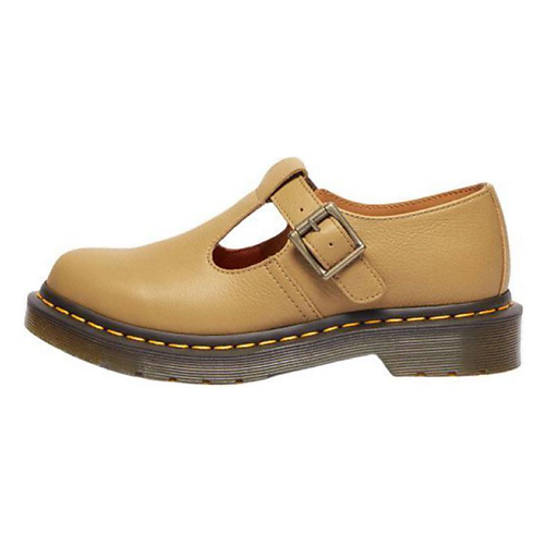 Кроссовки DR. MARTENS Dr.Martens Cow Leather Platform Mary Jane Shoes Women's Dark Yellow