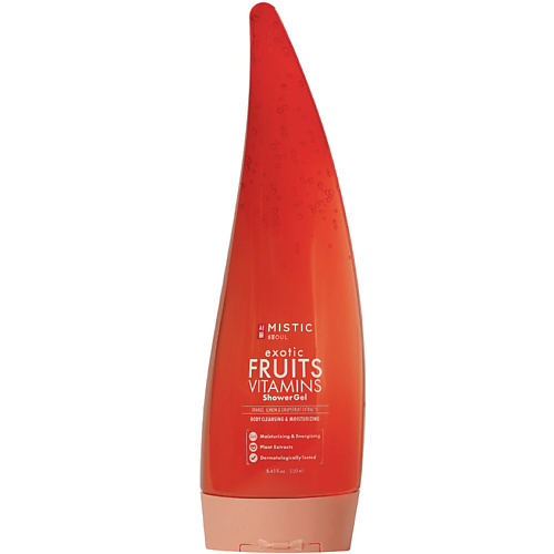 Гель для душа MISTIC Гель для душа Exotic Fruits Vitamins Shower Gel