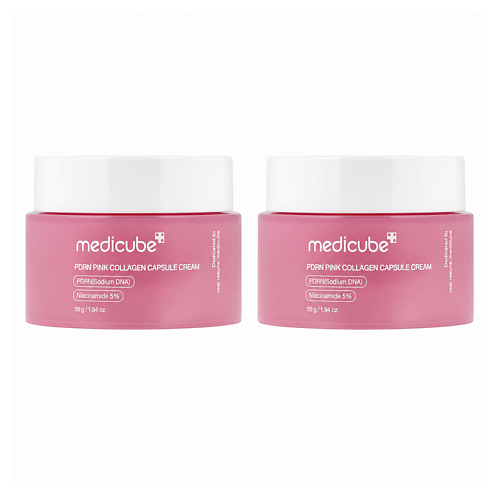 

MEDICUBE Крем для упругости кожи PDRN Pink Collagen Capsule Cream 2, Крем для упругости кожи PDRN Pink Collagen Capsule Cream
