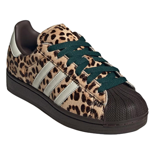 Кроссовки ADIDAS ORIGINAL Кроссовки женские Superstar Wmns 2 'Leopard Dark Brown Ivory'