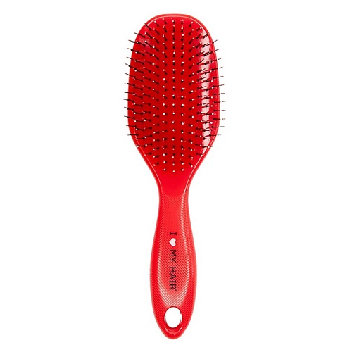 Расческа для волос I LOVE MY HAIR Парикмахерская щетка Spider Classic 1502 глянцевая L