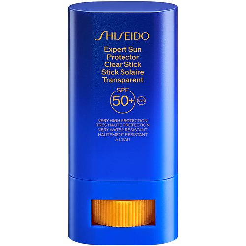 Солнцезащитный стик для лица SHISEIDO Прозрачный солнцезащитный стик SPF 50+ Expert Sun