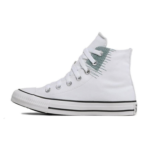 Кроссовки CONVERSE Кроссовки Chuck Taylor All Star Hi Stitched Patch White