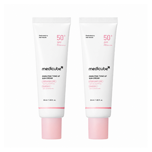 Крем для лица MEDICUBE Солнцезащитный крем для сияния кожи PDRN Pink Tone Up SPF 50+