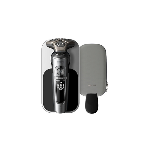 Электробритва PHILIPS Электробритва Series 9000 Prestige SP9871 + Чехол + Триммер + Беспроводная зарядка Qi