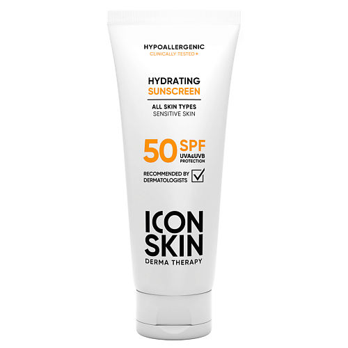 Солнцезащитный крем для лица ICON SKIN Увлажняющий солнцезащитный крем SPF 50