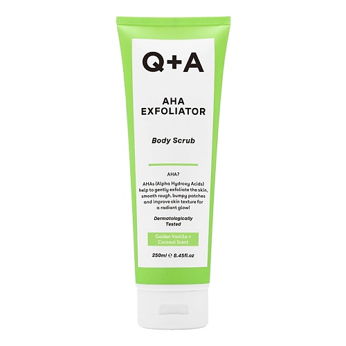 Скраб для тела Q+A Скраб для тела AHA Exfoliator
