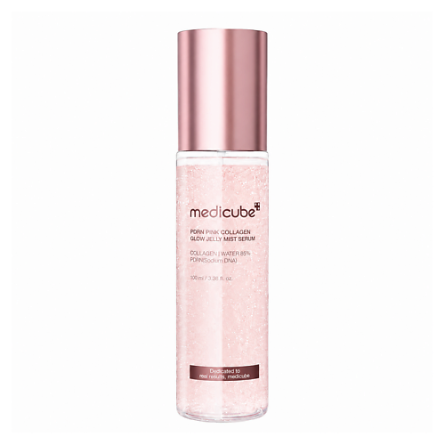 Мист для лица MEDICUBE Сыворотка-мист для сияния кожи PDRN Pink Collagen