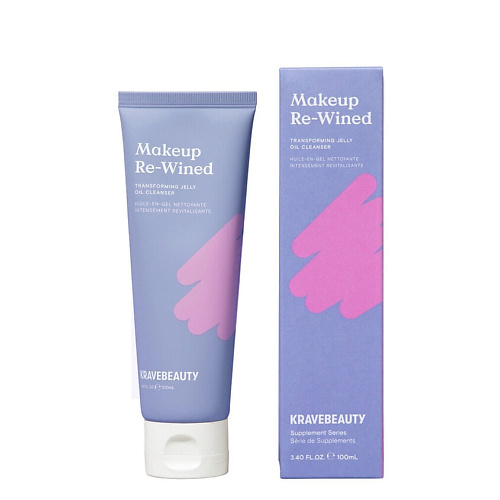 Гель для снятия макияжа KRAVE BEAUTY Средство для снятия макияжа Makeup Re-Wined