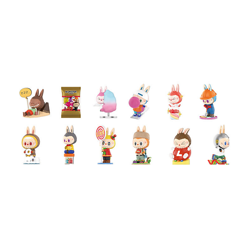 POP MART Игрушка LABUBU Vintage Sweet Collection, рандомный товар, 2 шт, 15 см