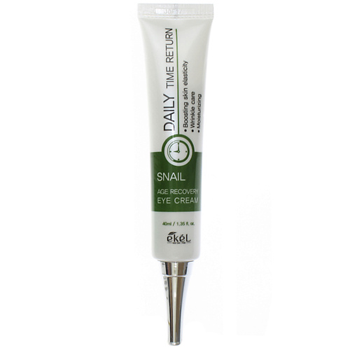 Крем для глаз EKEL Крем для глаз с Муцином улитки Антивозрастной Age Recovery Eye Cream