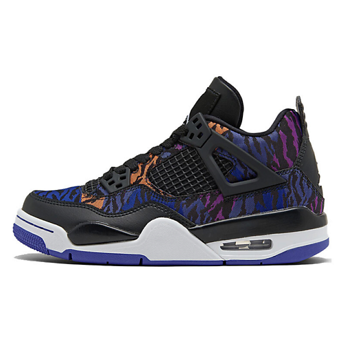 Кроссовки NIKE Кроссовки 4 Retro Black Rush Violet GS