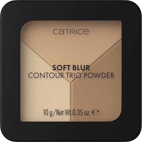 

CATRICE Пудра для контурирования Soft Blur Contour Trio Powder, Пудра для контурирования Soft Blur Contour Trio Powder
