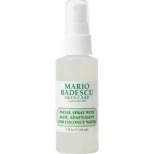 Спрей для лица MARIO BADESCU Спрей для лица с экстрактом алоэ и кокосовой водой Facial Spray With Aloe Adaptogens And Coconut Water