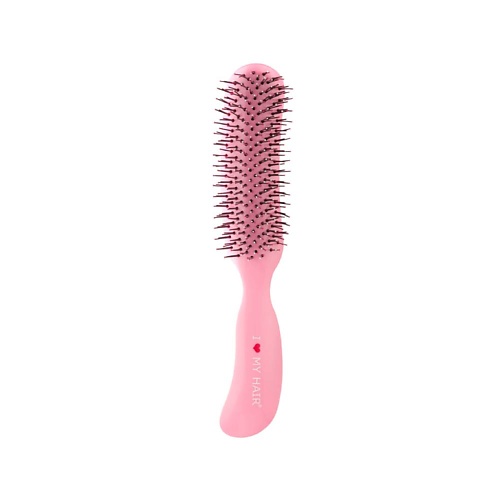 Расческа для волос I LOVE MY HAIR Парикмахерская щетка Therapy Brush глянцевая M
